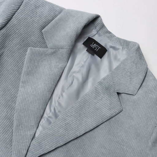 Пиджак женский MIST Velvet, размер 42-44 (S-M), серый