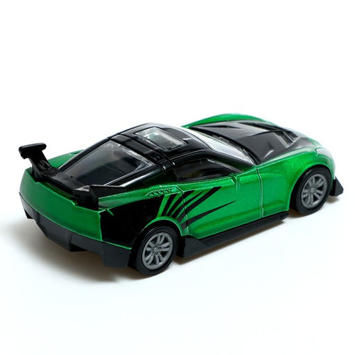 Машина металлическая Гоночная, инерция, цвет МИКС, в пакете - Simaland фото 3