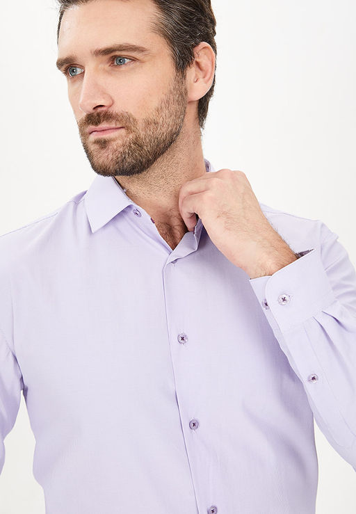 Сорочка мужская длинный рукав GREG 704/239/1155/ZV/1p  фото 7