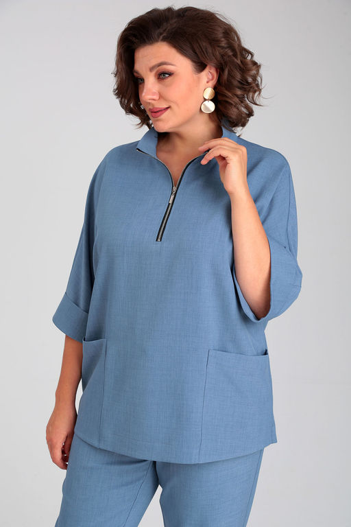 Костюм Liona Style 862 голубой  фото 3
