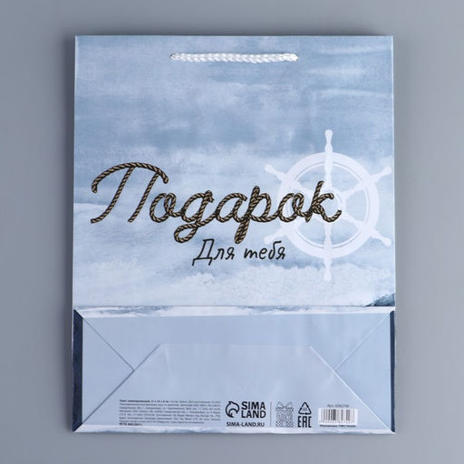 Цена за 2 шт. Пакет подарочный ламинированный, упаковка, Present for you, ML 21×25×8 см