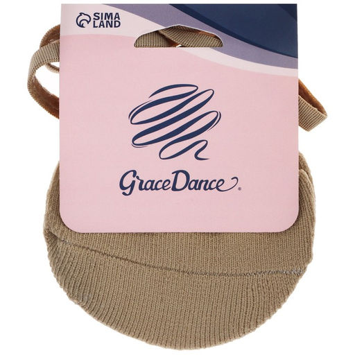 Полупальцы Grace Dance, с силиконовой резинкой, р. S, цвет бежевый  фото 7