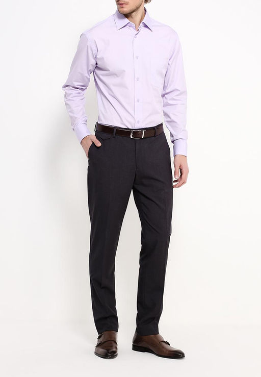 Сорочка мужская длинный рукав GREG 720/319/LV/Z  фото 3