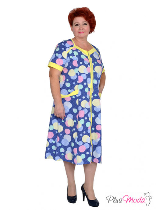 Халат Модель №1517 размеры 44-84 - Plusmoda фото 7