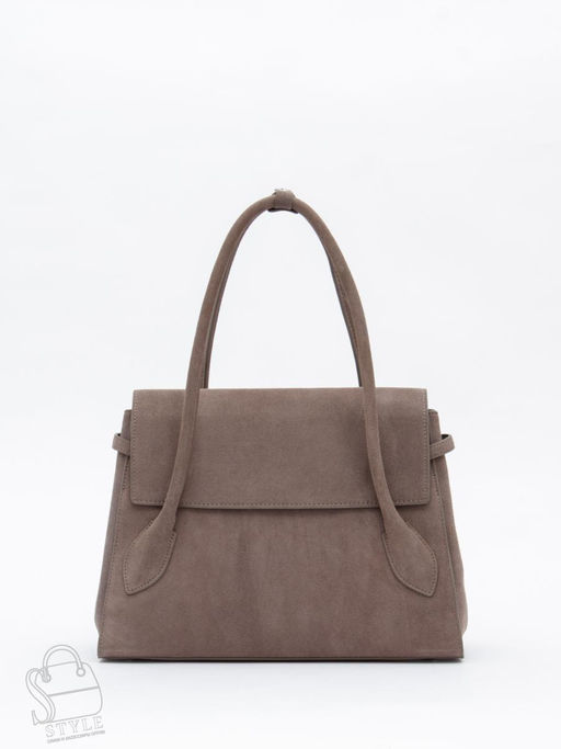 Сумка женская кожаная 2424YF apricot  Polina&Eiterou