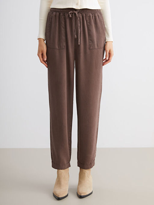 Beli Lastikli Carrot Fit Kad?n Jean Pantolon