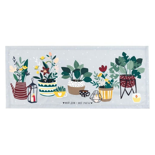 Дорожка Этель Hygge 30*70 см, 100% хлопок, саржа 190 г/м2  фото 8