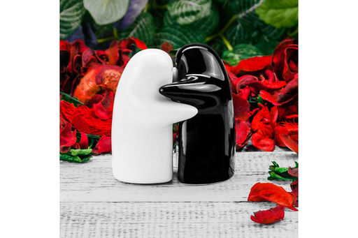 Набор д/специй 2 пр. 7,5*5*8 см Черно-белые - Elan gallery фото 16