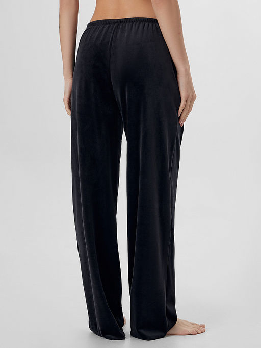 Брюки женские велюровые черные - Mark formelle фото 2