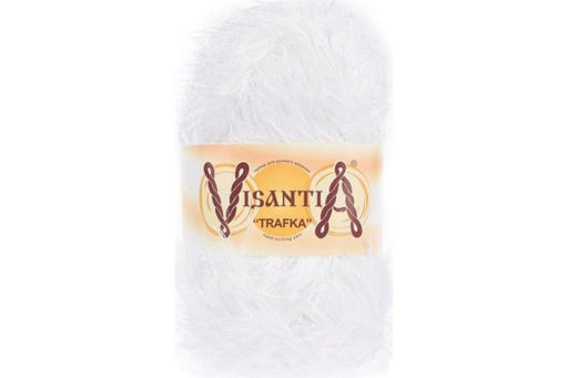 Травка однотонная (Trafka) пряжа Visantia 100%полиэстер 5х100г/150м
