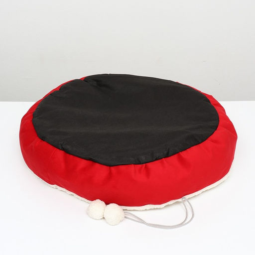 Лежанка Снежок, 56 х 46 х 13 см, красный - Пижон фото 6