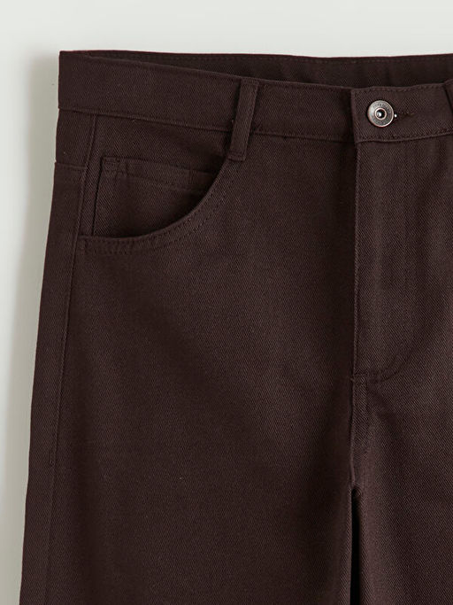 Regular Fit Erkek ?ocuk Gabardin Pantolon