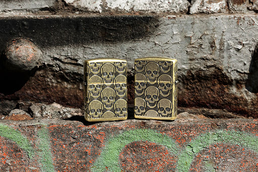 Зажигалка ZIPPO Armor® Ухмыляющиеся черепушки | Cackling Cranium 46302  фото 10