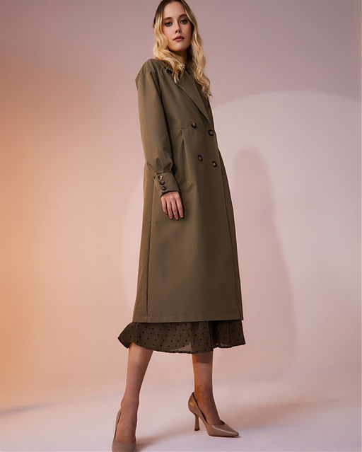 Плащ женский 

АРТ. 31811w черный/42