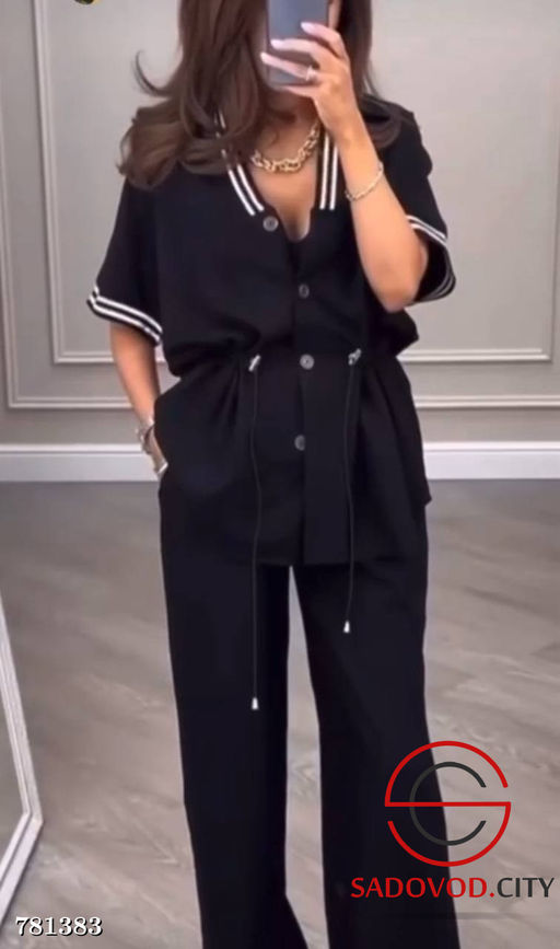 Женский брючный костюм двойка - Bruno фото 3