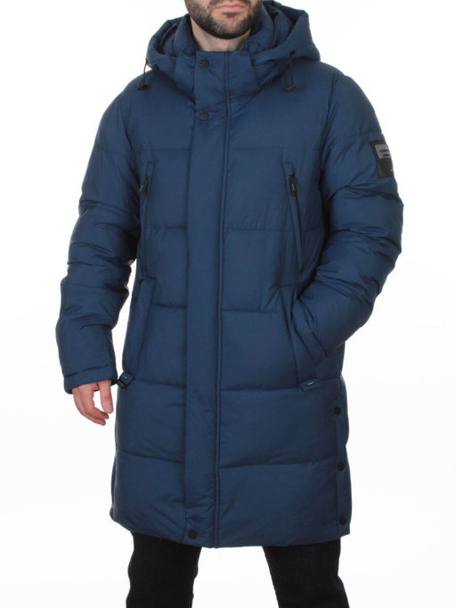 D6599 BLUE Куртка мужская зимняя (200 гр. холлофайбер)