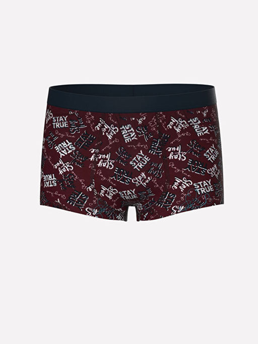 Bask?l? Erkek ?ocuk Boxer 3l? - Waikiki фото 2
