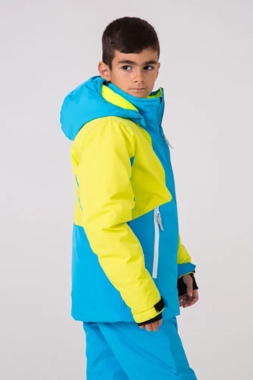 Горнолыжный костюм для мальчика зеленого цвета 9317Z - Valianly фото 20