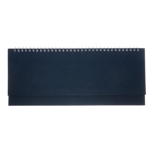 Планинг недатированный 100 х 300 мм, 56 листов, на гребне, обложка бумвинил, синий