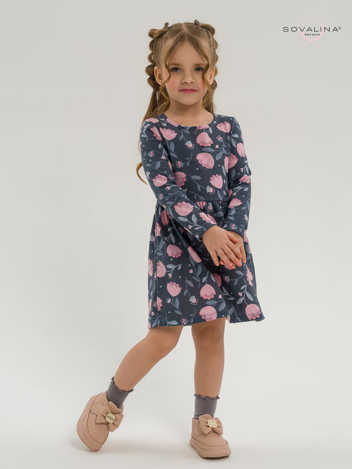 Платье Эля тюльпаны в дымке - Sovalina фото 19