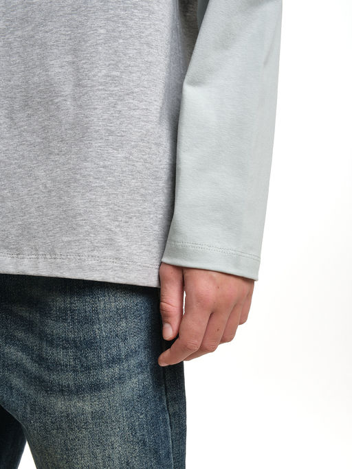 Лонгслив для мальчика с подзорным рукавом 22-0228 - Mini maxi фото 9