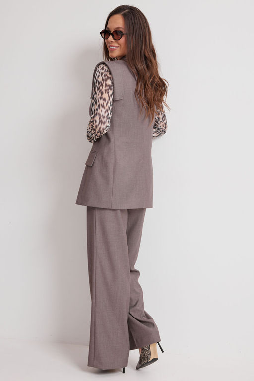 Костюм Magia mody 2625-Р коричнево-серый