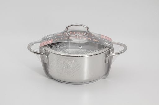 Кастрюля-сотейник Кулинария, 16 см, 1,4 л, крышка стеклянная - Anna lafarg фото 3