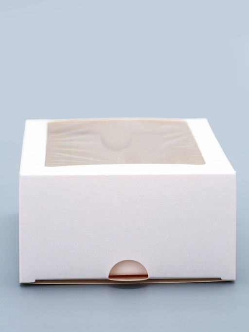 Цена за 5 шт. Коробка для макарун, с ложементом, белая 18 х 10,7 х 5,5 с м