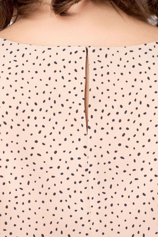 Блуза Swallow 803.2 черный+серебряный узор фото 605