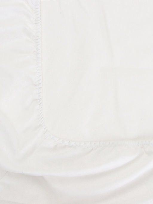 Простыня на резинке 2-спальная SL Home Natural color, 180200+30 см, сатин - Sima-land home фото 8