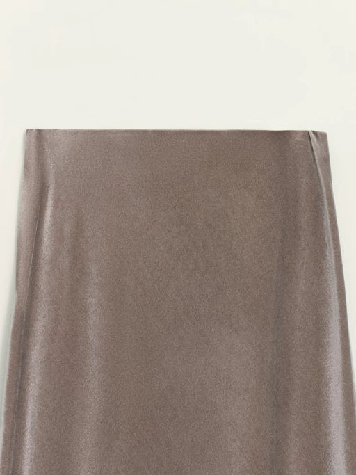 Юбка миди из бархата / Zarina