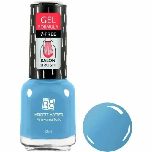 Brigitte Bottier Лак д/ногтей GEL FORMULA тон 19 нежно-голубой 12мл BB-GF19