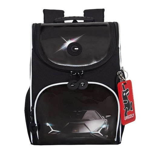 RAm-585-1 Рюкзак школьный с мешком - Grizzly фото 15