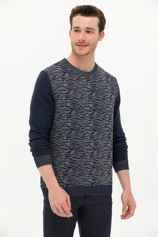 Мужской темно-синий свитер Неожиданная скидка в корзине - U.s. polo assn фото 2