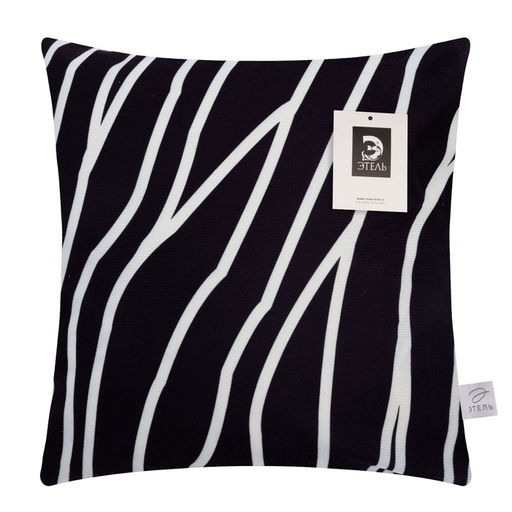 Наволочка декоративная Этель Геометрия Мираж 40х40 см, велюр  фото 5