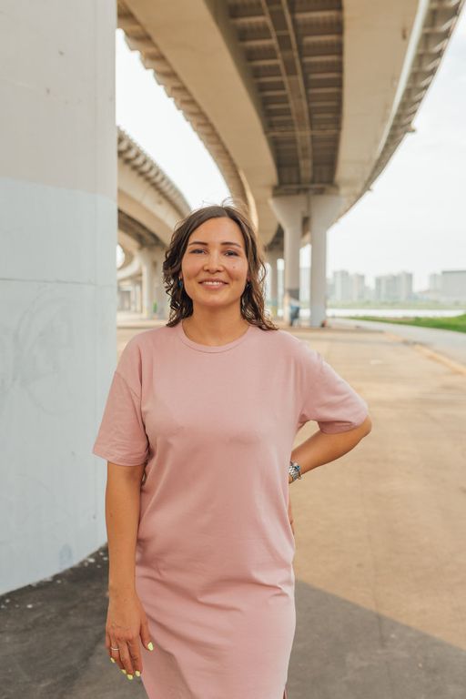 платье миди ПЛОТНЫЙ ХЛОПОК 95% - Knitka wear фото 7