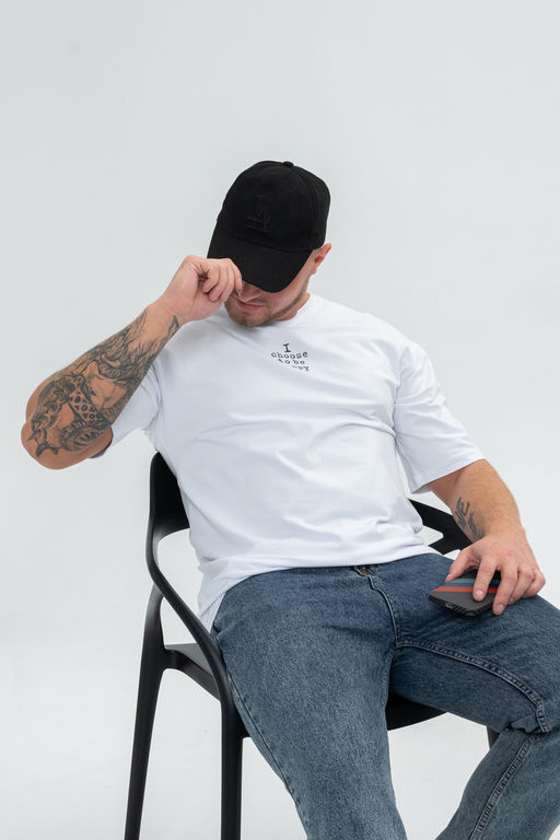 Футболка мужская 8507/1 оверсайз