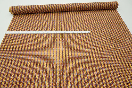 Перкаль Цветущие полоски, ГОСТ, ш.1.5м, хлопок-100%, 125гр/м.кв - Купава фото 2