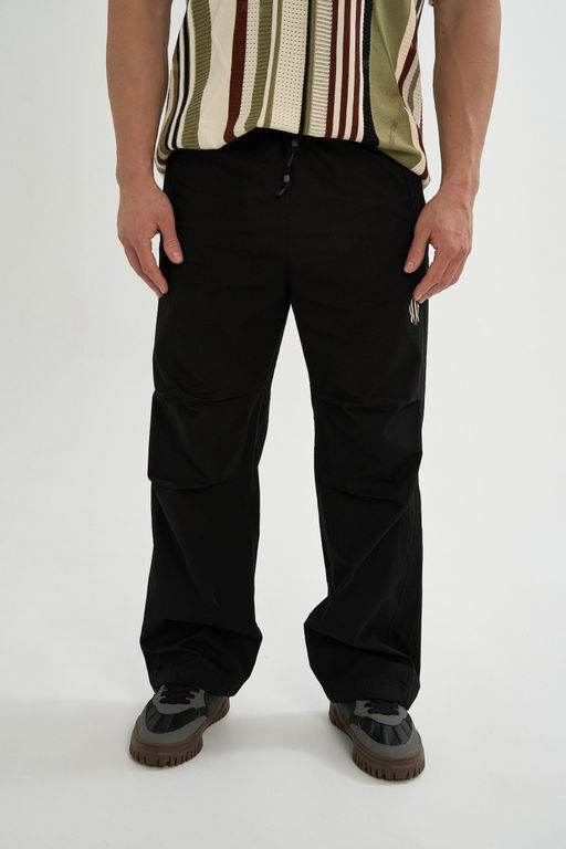 Брюки текстильные Черный KAI Woven Casual Pants - Anta фото 3