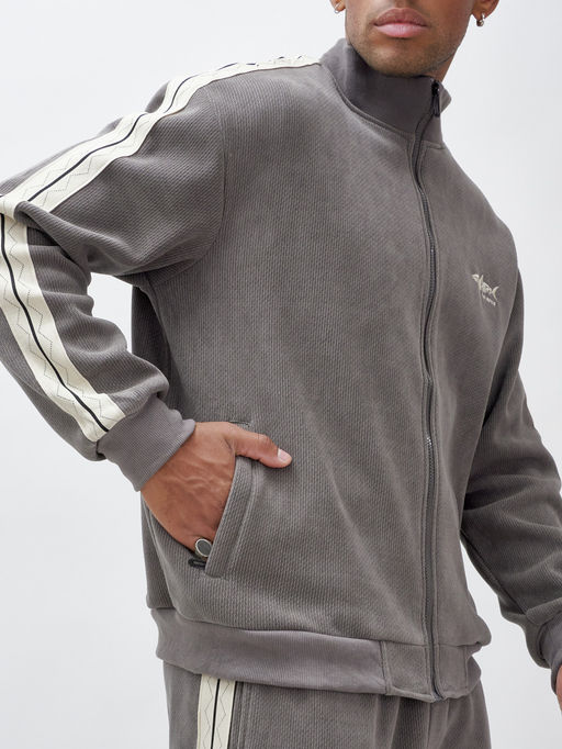 на флисе Спортивный костюм демисезонный серого цвета - Chunmai фото 8