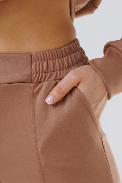 Костюм спортивный без начеса на молнии 43065