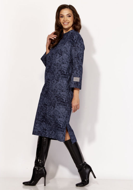 Платье ТАиЕР 1314 темно-синий фото 5