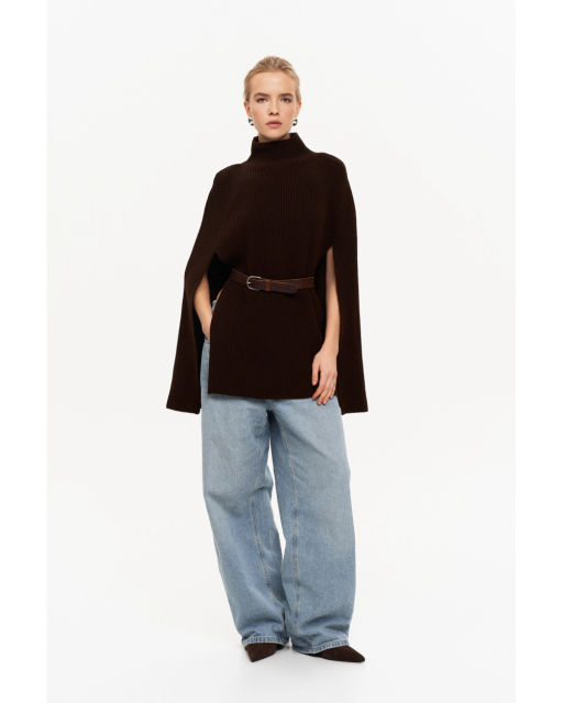 Кейп THE VERY 2439 ежевика  фото 10