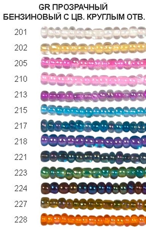 Бисер Zlatka в тубе GR 11/0 (0201-0228) 6 х 20 г СК/Распродажа №0223 т.зеленый  фото 3