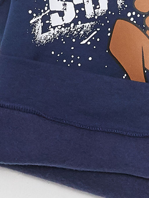 Bisiklet Yaka Scooby Doo Bask?l? Uzun Kollu Erkek ?ocuk Sweatshirt - Waikiki фото 3
