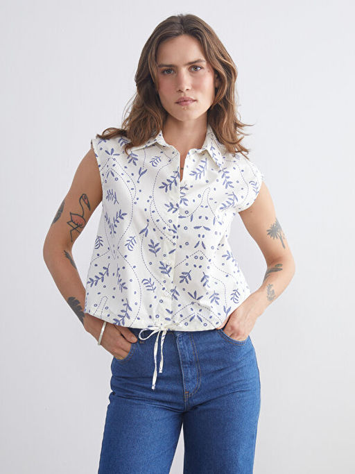 Desenli Kad?n G?mlek