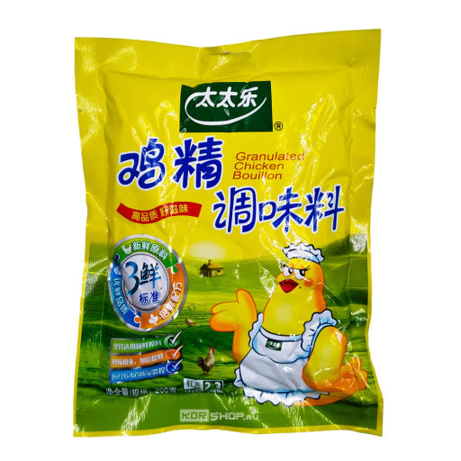 Куриный порошок (сухой гранулированный куриный бульон) Taitaile, Китай, 200 г Акция
