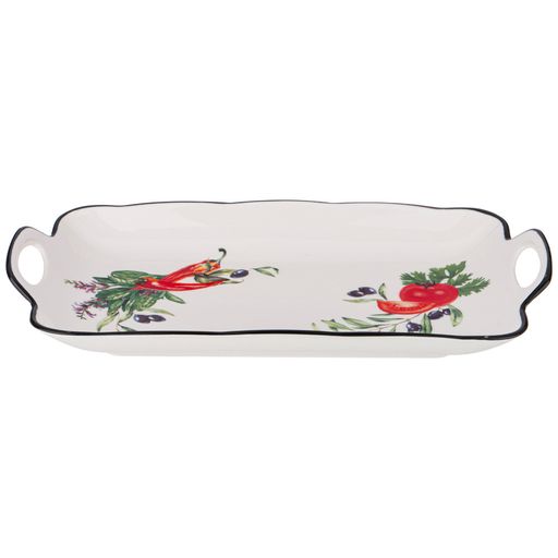 БЛЮДО С РУЧКАМИ LEFARD СЕКРЕТНЫЕ ИНГРЕДИЕНТЫ ПРЯМОУГ. 32*18*5СМ  фото 3