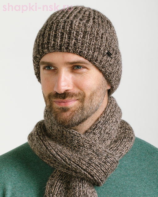 235 T Шапка мужская флис (56-58)