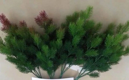 Елка ветка искусственная 42 см 7 веток / AB4192-7P /уп 2/250/1000/Новый год (Красный) - Галеонтрейд фото 14